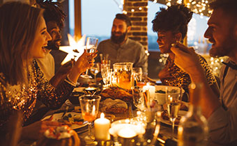 festive gathering at the Kimpton Gray Hotel